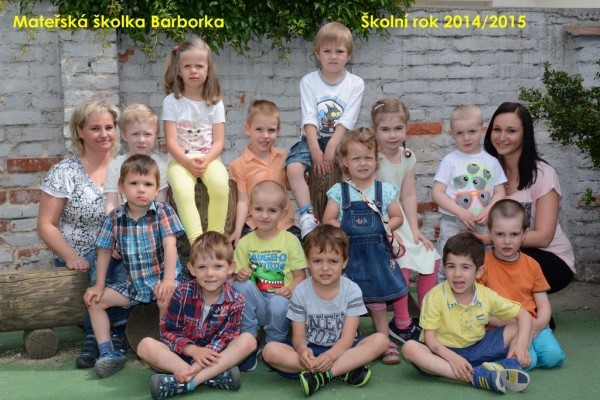 Rozdělení do tříd - Třída Sluníčka