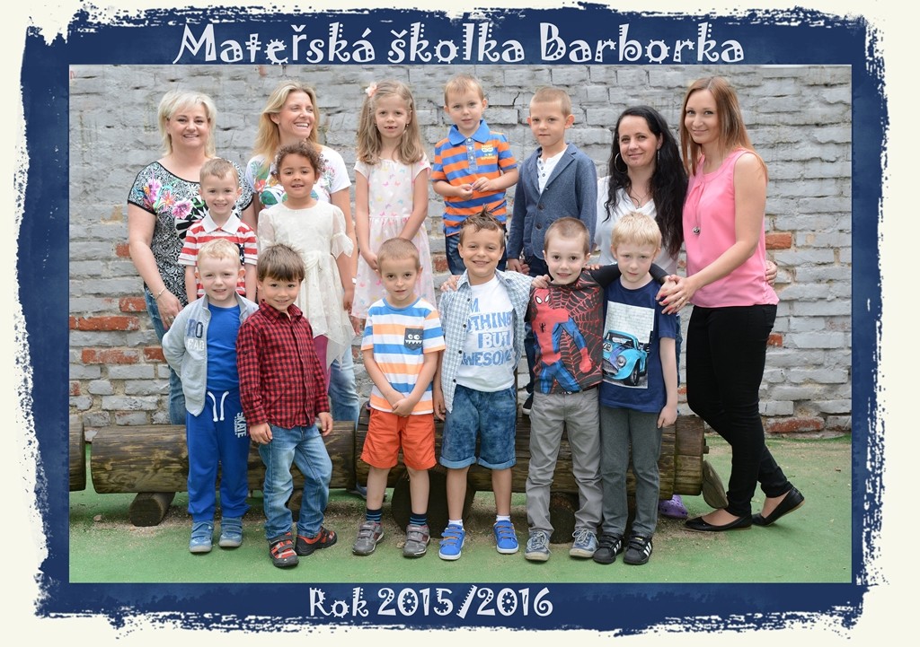Rozdělení do tříd - Třída Sluníčka